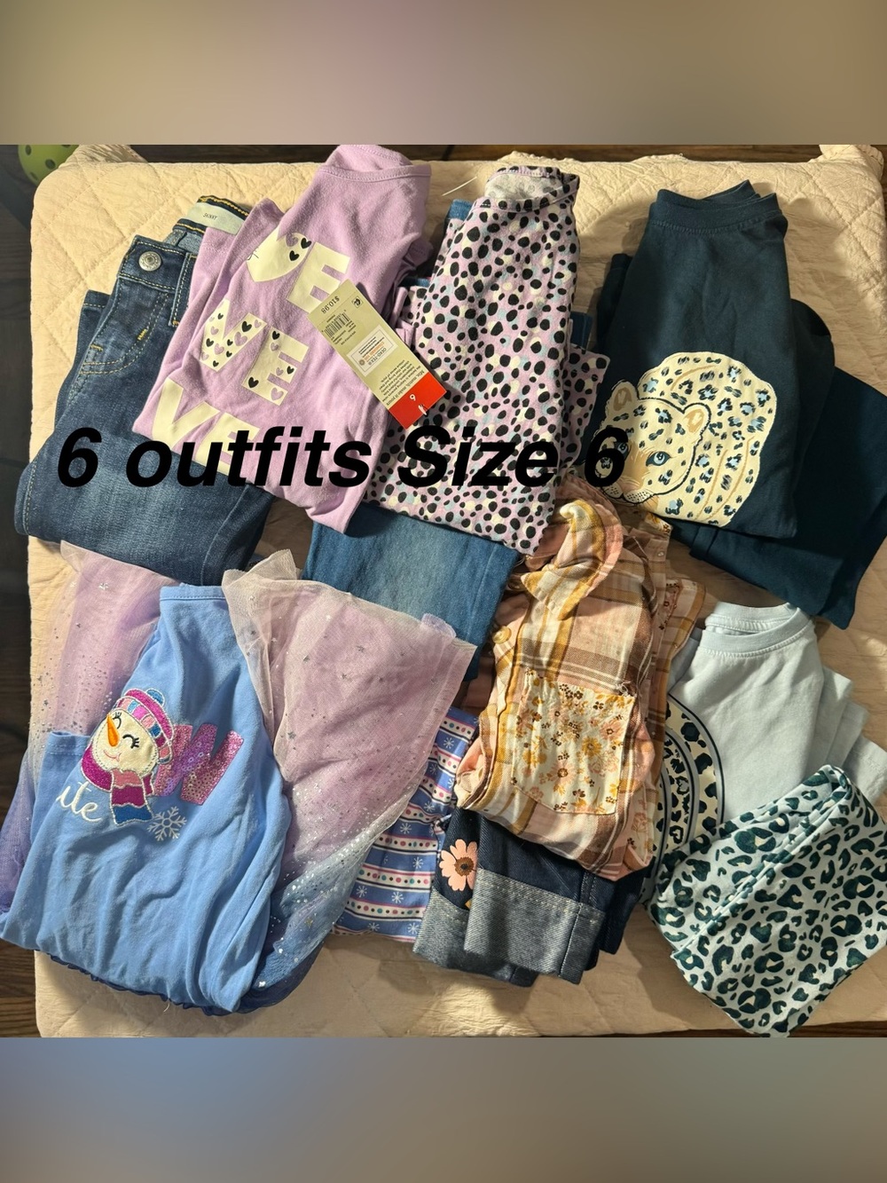 Kids Outfit Bundle Set 12 pieces Long sleeve with pants-